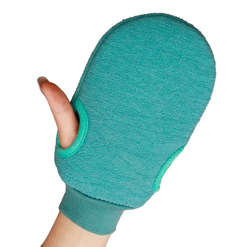 Exfoliating Grooming Mitt – Deep Cleaning Scrub Glove for Pets