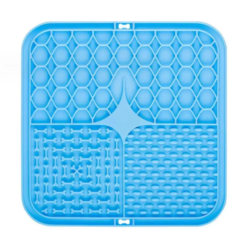 Silicone Lick Mat with Suction Cups – Calming Slow Feeder for Dogs & Cats