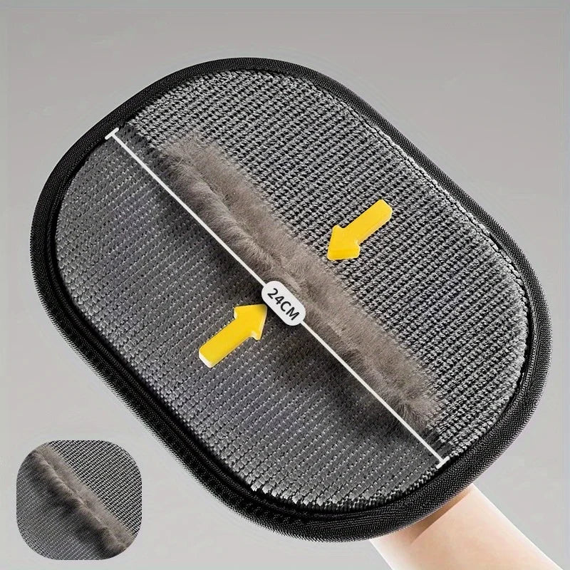 Electrostatic Pet Hair Removal Gloves – Magic Static Brush for Dogs & Cats